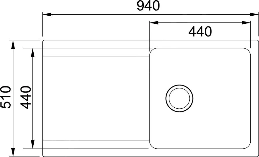 Franke Sets - Set T98, Tectonite Spoelbak OID 611 En Kraan FP 9000.031, Grijs/chroom 143.0675.702 4 Franke Sets - Set T98, Tectonite Spoelbak OID 611 En Kraan FP 9000.031, Grijs/chroom 143.0675.702 - Afbeelding 2