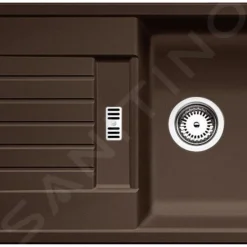 Blanco Zia 45 - Silgranit Spoelbak, 780x500 Mm, Koffie 515070
