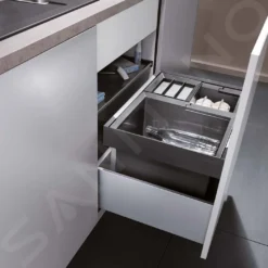 Blanco Flexon II - Afvalsorteersysteem, Met Scheidingswand, Inhoud 46 L 521473 -Exporteren Kraan Lux Winkel 91fe934210d1ca9b98fba614