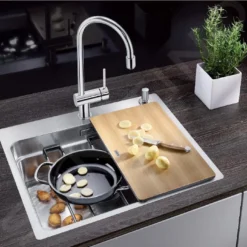 Blanco Accessoires - Snijplank Voor Spoelbak, Essenhout 230700 -Exporteren Kraan Lux Winkel 9740242ebaef75a76019f40e