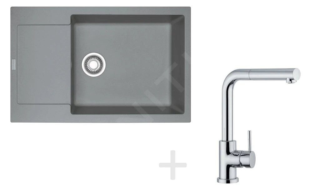 Franke Sets - Keukenset G76, Fragraniet Spoelbak MRG 611-78 BB, Steengrijs + Kraan FN 0147, Chroom 114.0365.684 3 Franke Sets - Keukenset G76, Fragraniet Spoelbak MRG 611-78 BB, Steengrijs + Kraan FN 0147, Chroom 114.0365.684