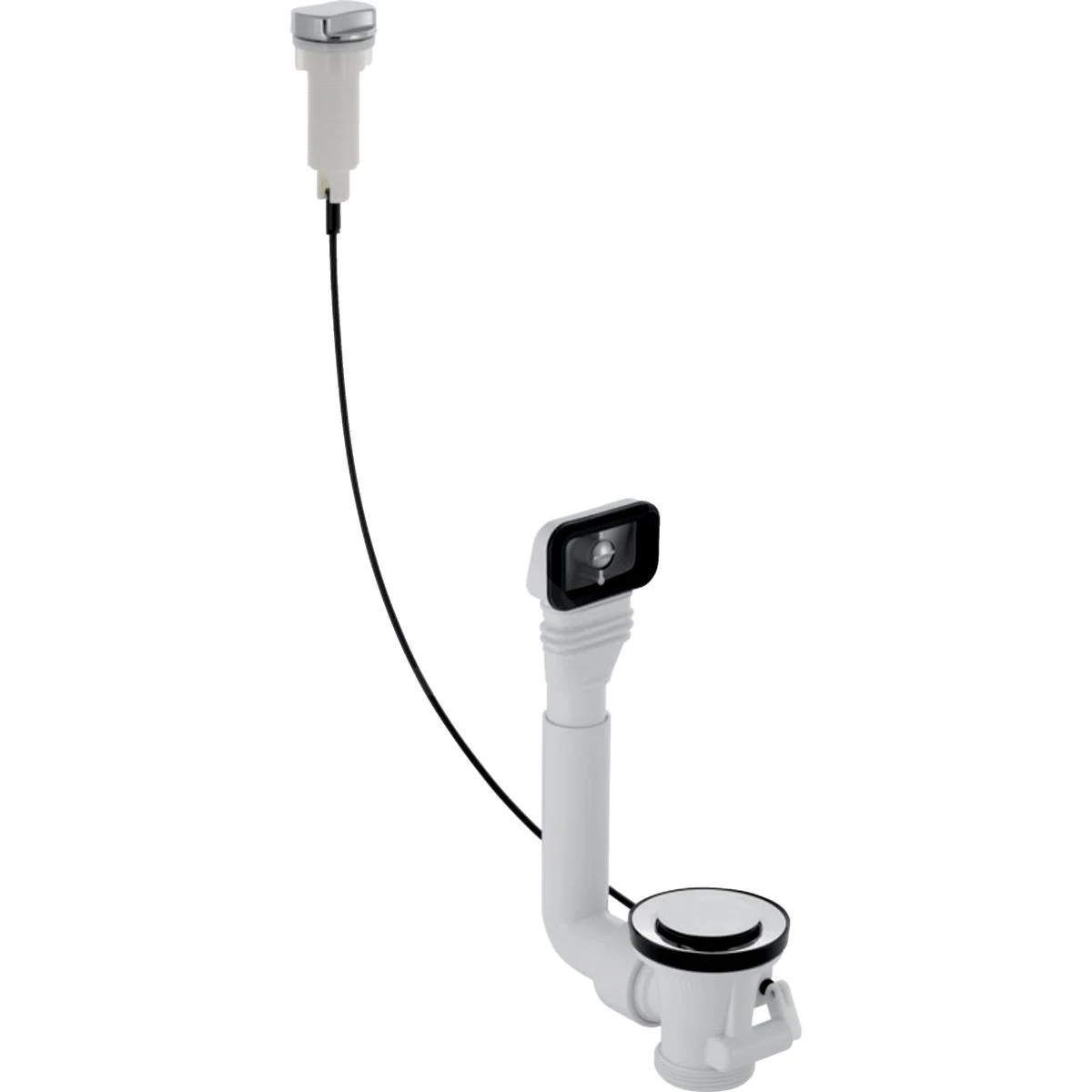 Geberit Toebehoren - Spoelbakaansluitingen Met Overloop En Draaibediening G 1 1/2, Glanzend Chroom 152.929.20.1 3 Geberit Toebehoren - Spoelbakaansluitingen Met Overloop En Draaibediening G 1 1/2, Glanzend Chroom 152.929.20.1