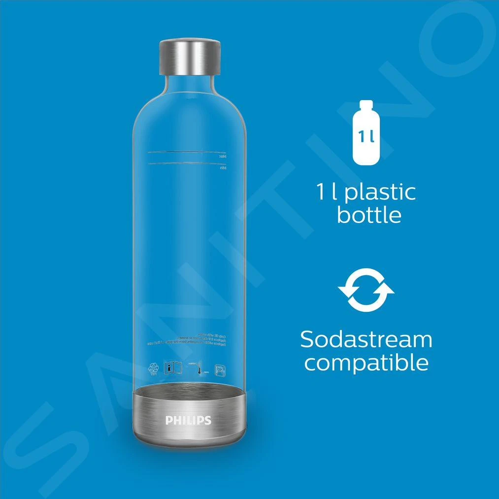 Philips GoZero - Sodamaker Viva Met Toebehoren, Zwart ADD4902BK/10 8 Philips GoZero - Sodamaker Viva Met Toebehoren, Zwart ADD4902BK/10 - Afbeelding 6