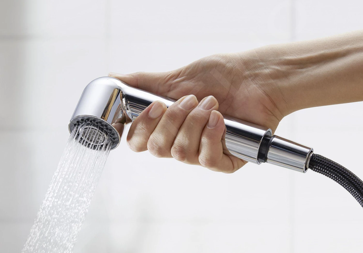 Blanco Wega S - Keukenkraan Met Uittrekbare Sproeikop, Antraciet/chroom 526420 5 Blanco Wega S - Keukenkraan Met Uittrekbare Sproeikop, Antraciet/chroom 526420 - Afbeelding 3