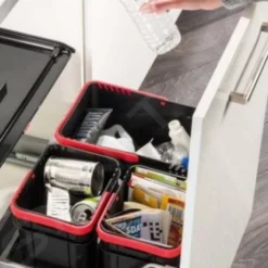 Franke Sorters - 300-45 Trio Inbouw Afvalemmer 121.0150.145 -Exporteren Kraan Lux Winkel 9a061ab322503096dc108629