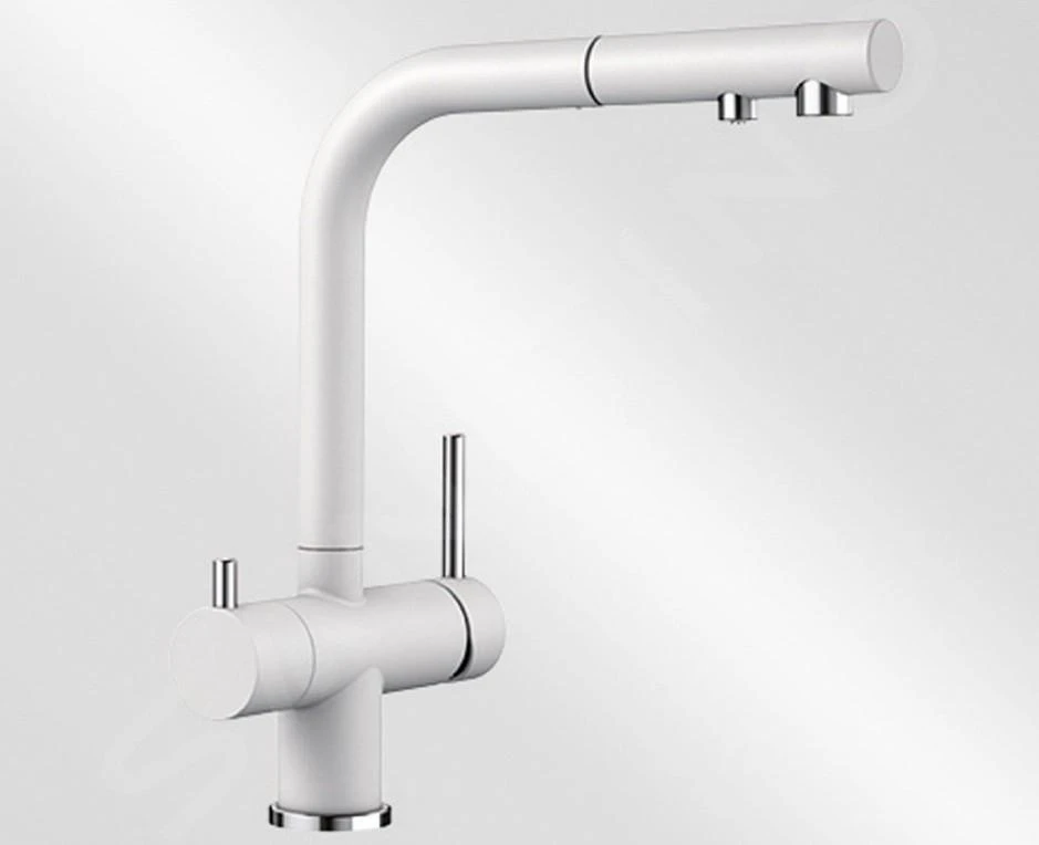 Blanco Fontas S II - Keukenkraan Met Uittrekbare Handdouche En Filter, Wit 525204 7 Blanco Fontas S II - Keukenkraan Met Uittrekbare Handdouche En Filter, Wit 525204 - Afbeelding 5