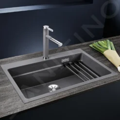 Blanco Etagon 8 - Silgranit Spoelbak, 780x510 Mm, Met Verschillende Niveaus, InFino, Aluminium 525179 -Exporteren Kraan Lux Winkel 9d317229a703c37a626e8eba