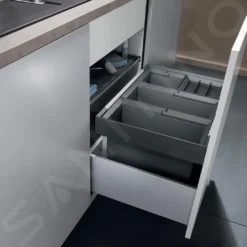 Blanco Flexon II - Afvalsorteersysteem, Met Scheidingswand, Inhoud 42 L 521474 -Exporteren Kraan Lux Winkel 9df4561855e3fe048076a164