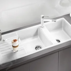 Blanco Zia 8 - Silgranit Spoelbak, 1160x500 Mm, Zwart 526027 -Exporteren Kraan Lux Winkel 9e5fbc3f2e967ed527ececa6