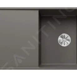 Blanco Axia III 5 - Silgranit Spoelbak, 905x500 Mm, Met Toebehoren, InFino, Grijs 527224