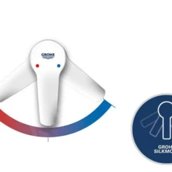 Grohe Eurodisc Cosmopolitan - Keukenkraan, Chroom 33772002 -Exporteren Kraan Lux Winkel PHOTO 316