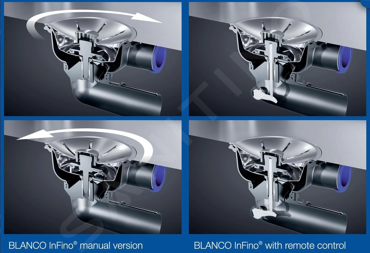 Blanco Axia III XL 6 - Silgranit Spoelbak, 990x500 Mm, Met Accessoires, InFino, Aluminium 523528 6 Blanco Axia III XL 6 - Silgranit Spoelbak, 990x500 Mm, Met Accessoires, InFino, Aluminium 523528 - Afbeelding 4