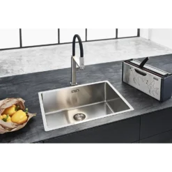 Franke Toebehoren - Box Center Voor Spoelbak Incl. Accessoires, Rvs/zwart Kunststof 112.0619.946 -Exporteren Kraan Lux Winkel a0424eea1e1fb369ed4bdc72