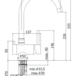 Paffoni Stick - Keukenkraan Met Stopkraan, Chroom SK184CR 5 Paffoni Stick - Keukenkraan Met Stopkraan, Chroom SK184CR -Exporteren Kraan Lux Winkel a07981261239076371d8589c