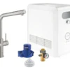 Grohe Blue Professional - Keukenkraan Met Koeler En Filter Set, Supersteel 31347DC3 -Exporteren Kraan Lux Winkel a11c898694ae6cd3bbe9d927
