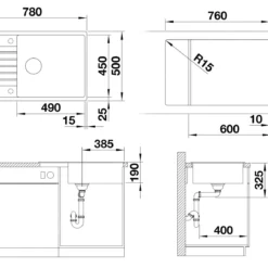 Blanco Zia XL 6 - Silgranit Spoelbak, 780x500 Mm, Met Afvoerregeling, Aluminium 523265 -Exporteren Kraan Lux Winkel a1b2a309bb162912081f1ac3 2