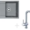 Franke Sets - Keukenset G39, Granieten Spoelbak MRG 611, Steengrijs + Samoa Kraan, Chroom 114.0283.425 -Exporteren Kraan Lux Winkel a1e6f1f0cceae245ba7541b8
