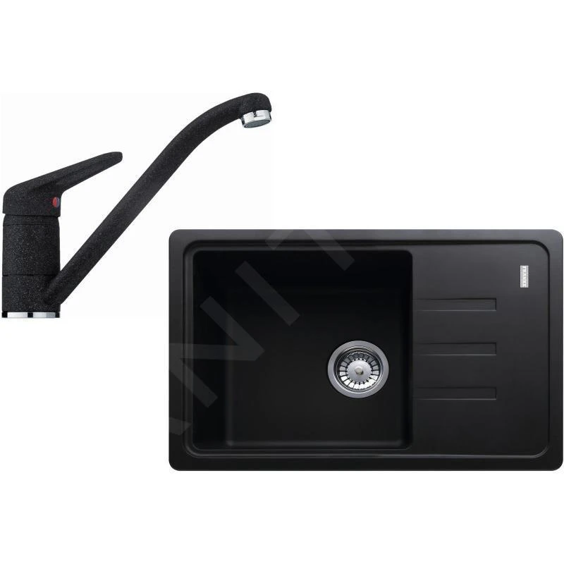 Franke Sets - Keukenset G117, Fragraniet Spoelbak BSG 611-62, Onyx + Kraan FC 9541.071, Onyx 114.0440.698 3 Franke Sets - Keukenset G117, Fragraniet Spoelbak BSG 611-62, Onyx + Kraan FC 9541.071, Onyx 114.0440.698