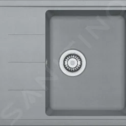 Franke Basis - BFG 611-62 Fragraniet Spoelbak, 620x500 Mm, Grijze Steen 114.0285.118