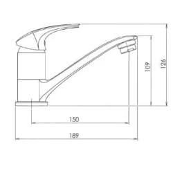 Novaservis Metalia Eco+ - Keukenkraan ECO+, Chroom 57096,0E -Exporteren Kraan Lux Winkel a44053c7a62d3b1d20a58ac9