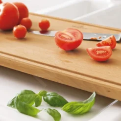 Villeroy & Boch Toebehoren - Set Van Snijplank En Draadmand, Beukenhout/rvs 8K140000 -Exporteren Kraan Lux Winkel a56dfa7e072665ea30017161