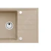 Alveus Sets - Set Spoelbak Intermezzo 130 En Keukenkraan Tonia, Beige SETA025 -Exporteren Kraan Lux Winkel a83e379ecd051bdb4501f3b8