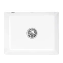 Villeroy & Boch Subway 60 - Keramische Spoelbak 55x44 Cm, CeramicPlus, Stone White 331001RW