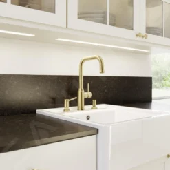 Blanco Accessoires - Afwasmiddel Dispenser Livia, Satijn Goud 526698 -Exporteren Kraan Lux Winkel a903e8978b037cf16c1e1c91