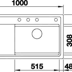 Blanco Zenar XL 6 - Silgranit Spoelbak DFG, 1000x510 Mm, Met Draaiknopbediening En Accessoires, Zwart 526054 -Exporteren Kraan Lux Winkel aa2a134a2552109943309977