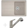Franke Sets - Spoelbakset G57, BFG 611-78 Graniet Spoelbak, Sahara + Keukenkraan FC 9547, Sahara 114.0323.916 -Exporteren Kraan Lux Winkel aa43b87c87b92e8debc645ed