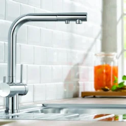 Blanco Fontas II - Keukenkraan Met Filterfunctie, Chroom 523128 -Exporteren Kraan Lux Winkel ac9226a4a7a4822a084fb49f