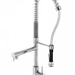 Steinberg 100 - Wastafelkraan Met Flexibele Arm En Sproeikop, Chroom 100 1480