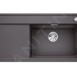 Blanco Zenar XL 6 - Silgranit Spoelbak, 987,5x497,5 Mm, Met Accessoires, Steamer Plus, InFino, Grijze Rots 524083