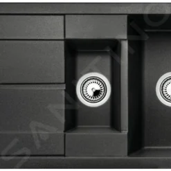 Blanco Metra 6 - Silgranit Spoelbak, 1000x500 Mm, Zwart 525927