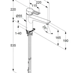 Kludi Mix - Keukenkraan, Chroom 329050562 -Exporteren Kraan Lux Winkel b034f2f245f0849e2b295ea5