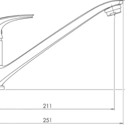 Novaservis Metalia 57 - Keukenkraan, Chroom 57091,0 -Exporteren Kraan Lux Winkel b191fb46a0a34145cec2c57c