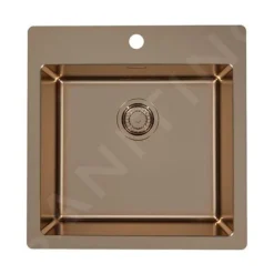 Alveus Pure Monarch - Spoelbak 515x525 Mm, Copper 1122708