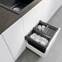 Blanco Flexon II - Inbouw Afvalemmer, Verdeeld, Inhoud 35 L 526640 -Exporteren Kraan Lux Winkel b3a65a6177b7242356809969