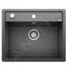 Blanco Dalago 6 - Silgranit Spoelbak, 605x500 Mm, Met Afvoerregeling, Antraciet 514773