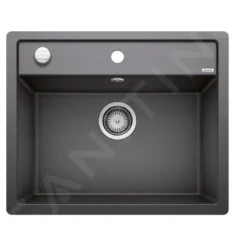 Blanco Dalago 6 - Silgranit Spoelbak, 605x500 Mm, Met Afvoerregeling, Antraciet 514773