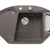 Blanco Delta II - Silgranit Spoelbak, 1042x560 Mm, Met Afvoerbediening En Toebehoren, InFino, Grijs 527239