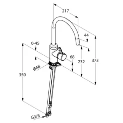 Kludi Bingo Star - Eengreeps Keukenkraan, Voor Lagedruk Boilers, Chroom 428090578 -Exporteren Kraan Lux Winkel b5a9d5f349e1c4fbbe4b8f7d