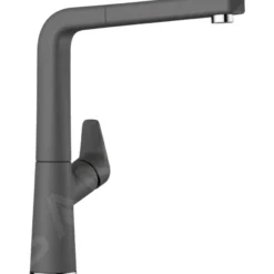 Blanco Avona S - Keukenraan Met Uittrekbare Sproeikop, Gray Rock 521285