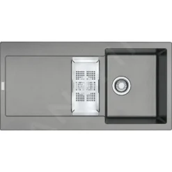 Franke Maris - MRG 651 Fragraniet Spoelbak, 970x500 Mm, Grijze Steen 114.0120.253 -Exporteren Kraan Lux Winkel b65d55b9da2f94f2667273d9