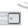 Franke Sets - Set N84, Rvs Spoelbak SRX 611-86 LB En Keukenkraan FC 3054.031, Rvs/chroom 101.0650.599 -Exporteren Kraan Lux Winkel b67a88c5562e158a4f5b6276