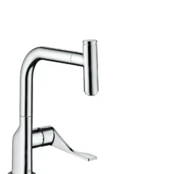 Axor Citterio - Keukenkraan Met Uittrekbare Vuistdouche, RVS Look 39861800