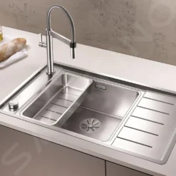 Blanco Andano - Spoelbak, 860x500 Mm, Met Toebehoren, InFino, Rvs 523002 -Exporteren Kraan Lux Winkel b991e3911033da636305edb1