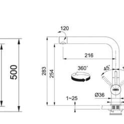 Franke Sets - Keukenset G7, Fragraniet Spoelbak MRG 611-62, Onyx + Kraan Samoa, Chroom 114.0253.063 -Exporteren Kraan Lux Winkel ba537b269cdf786afee2a22c 1
