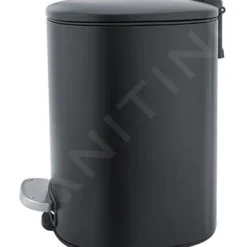 Nimco Afvalemmers - Prullenbak 5 L, Mat Zwart KOS 9005-90 -Exporteren Kraan Lux Winkel ba79bbeaab9122d5b948e3de