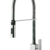 Paffoni Elle - Keukenkraan Met Uittrekbare Handdouche, Chroom EL179CR